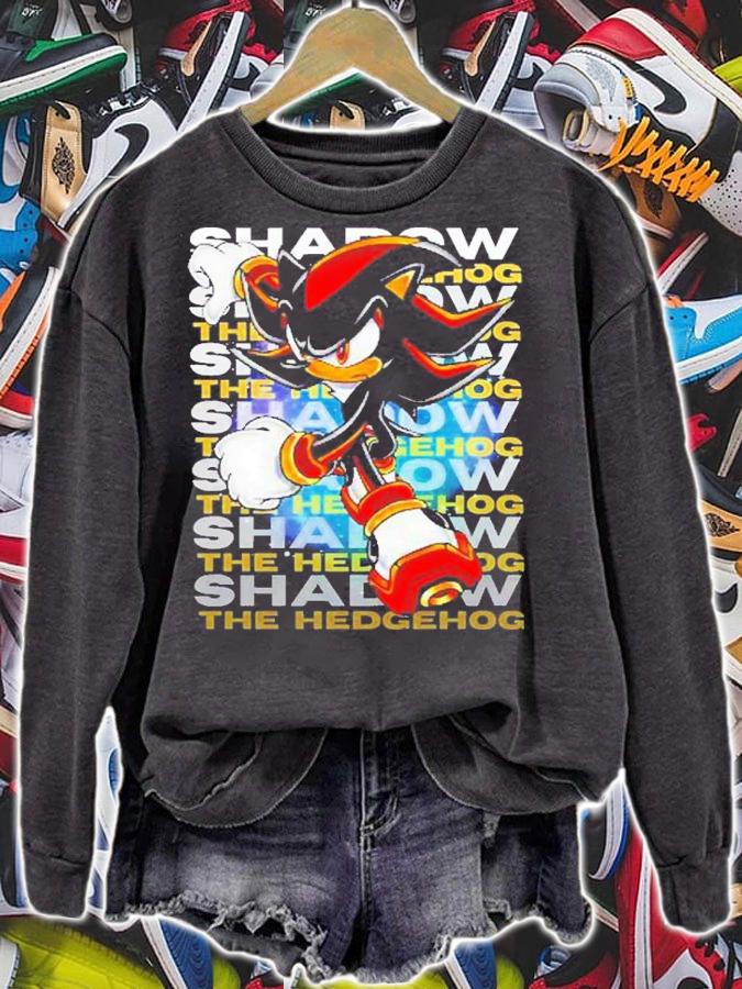 Character Shadow The Hedgehog Sonic Nintendo Game Vintage Shirt t-shirt