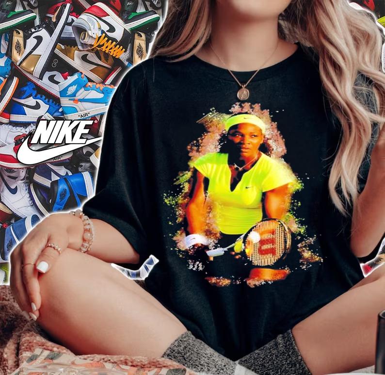 Serena Williams Photograrp shirt t-shirt