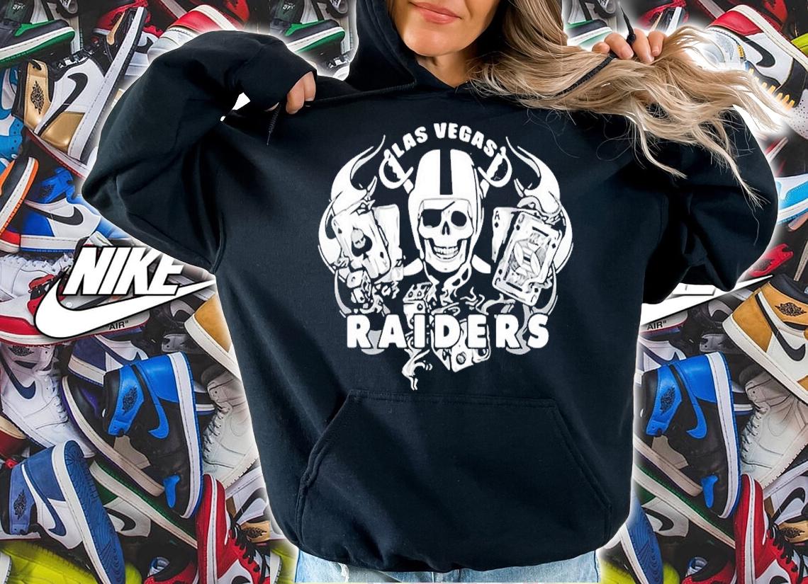 Skull in Las Vegas Raiders Essential shirt t-shirt