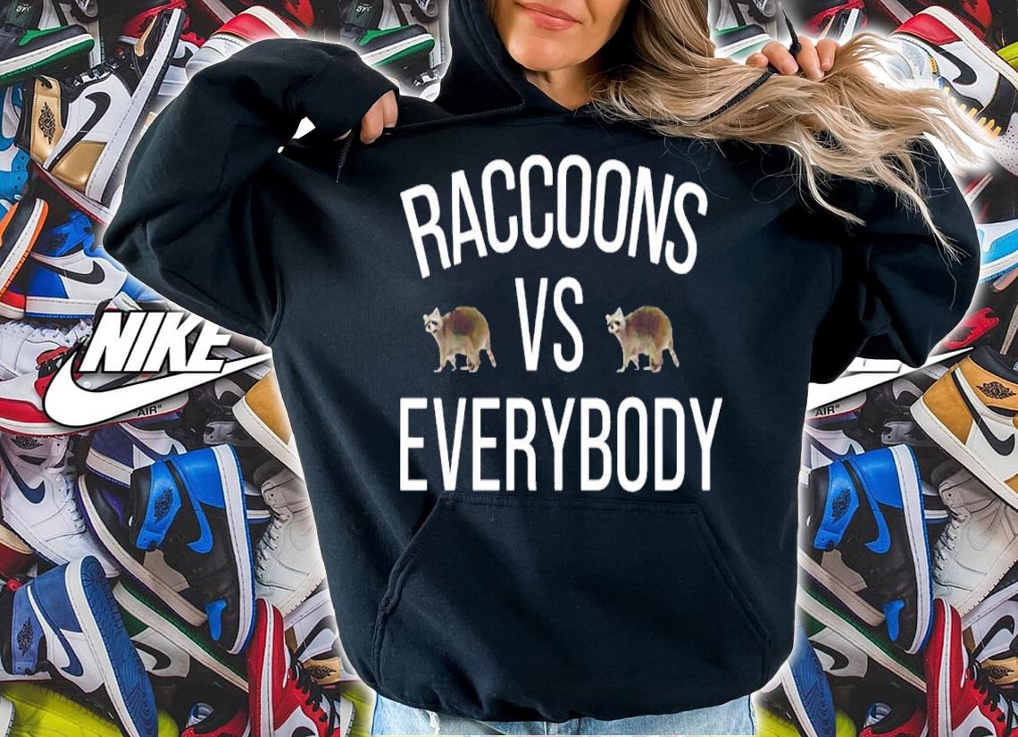 The Beaverton Raccoons Vs Everybody Shirt t-shirt