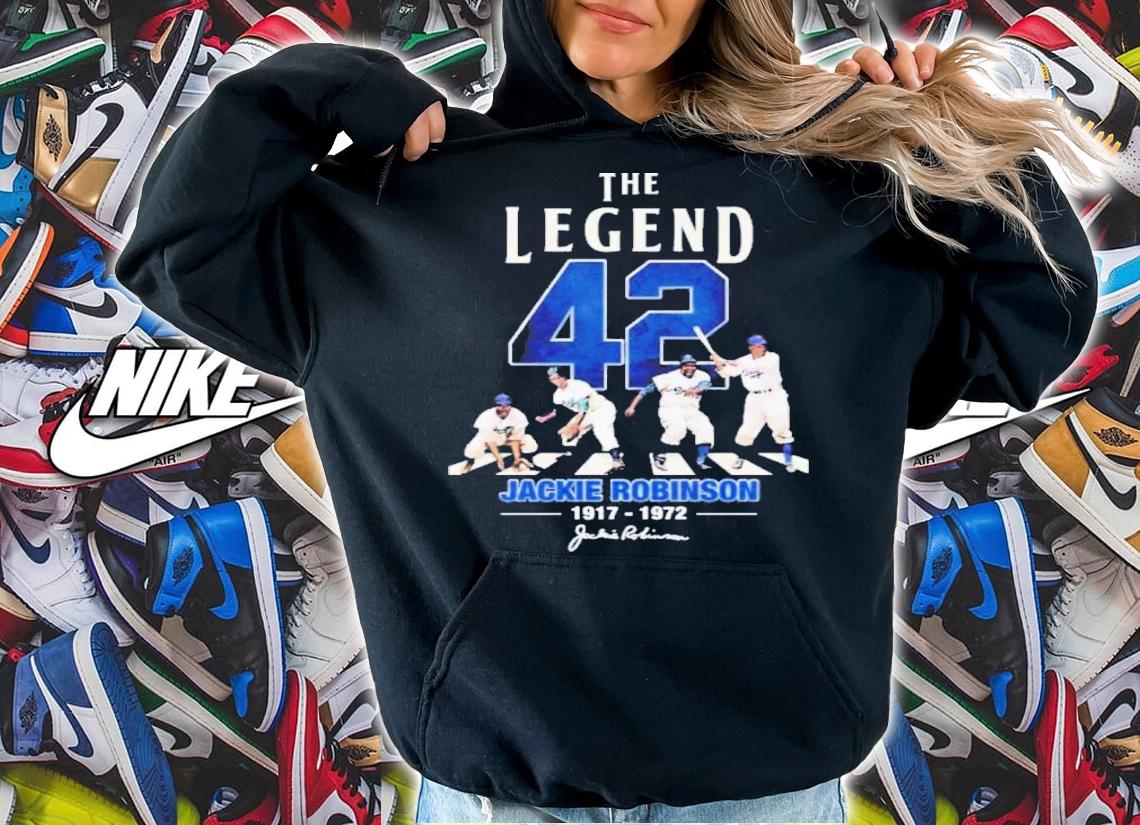 The Legend 42 Jackie Robinson Los Angeles Dodgers 1917-1972 Signature Shirt t-shirt