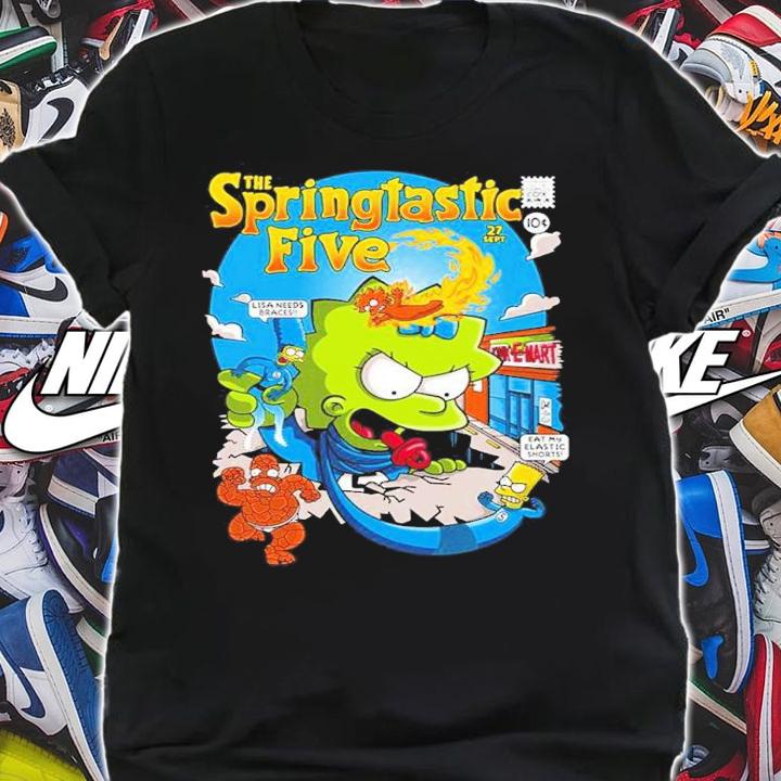 The Springtastic Five The Simpsons Shirt t-shirt shirt
