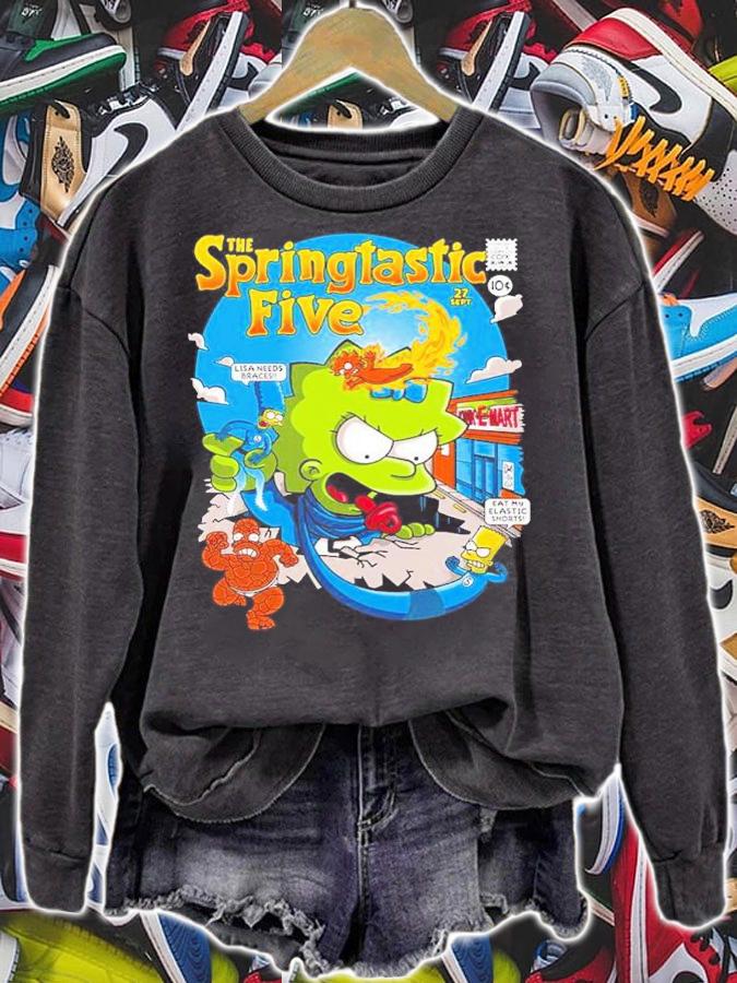 The Springtastic Five The Simpsons Shirt t-shirt sweatshirt