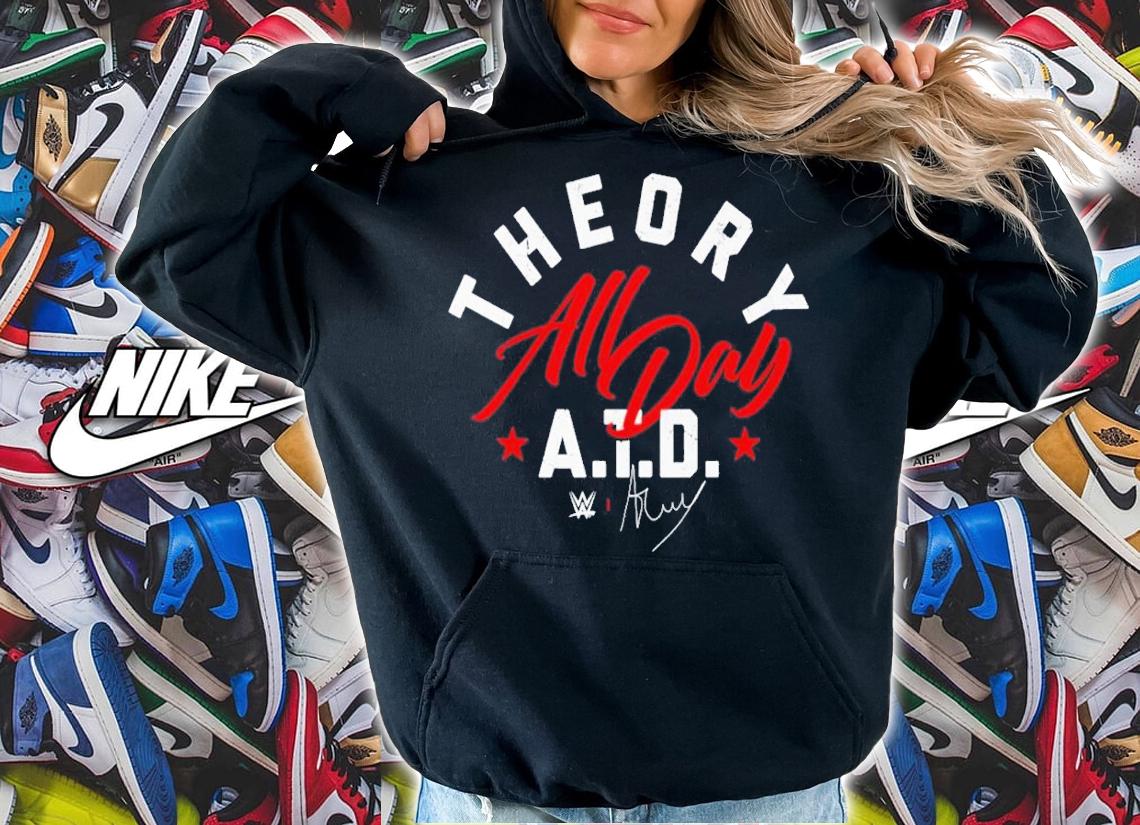 Theory A-Town Down Text shirt t-shirt hoodie