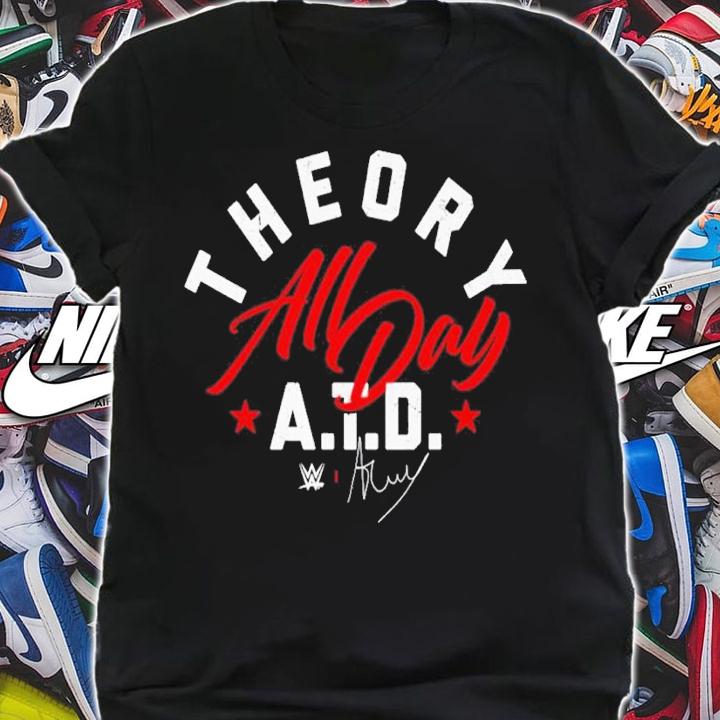 Theory A-Town Down Text shirt t-shirt shirt