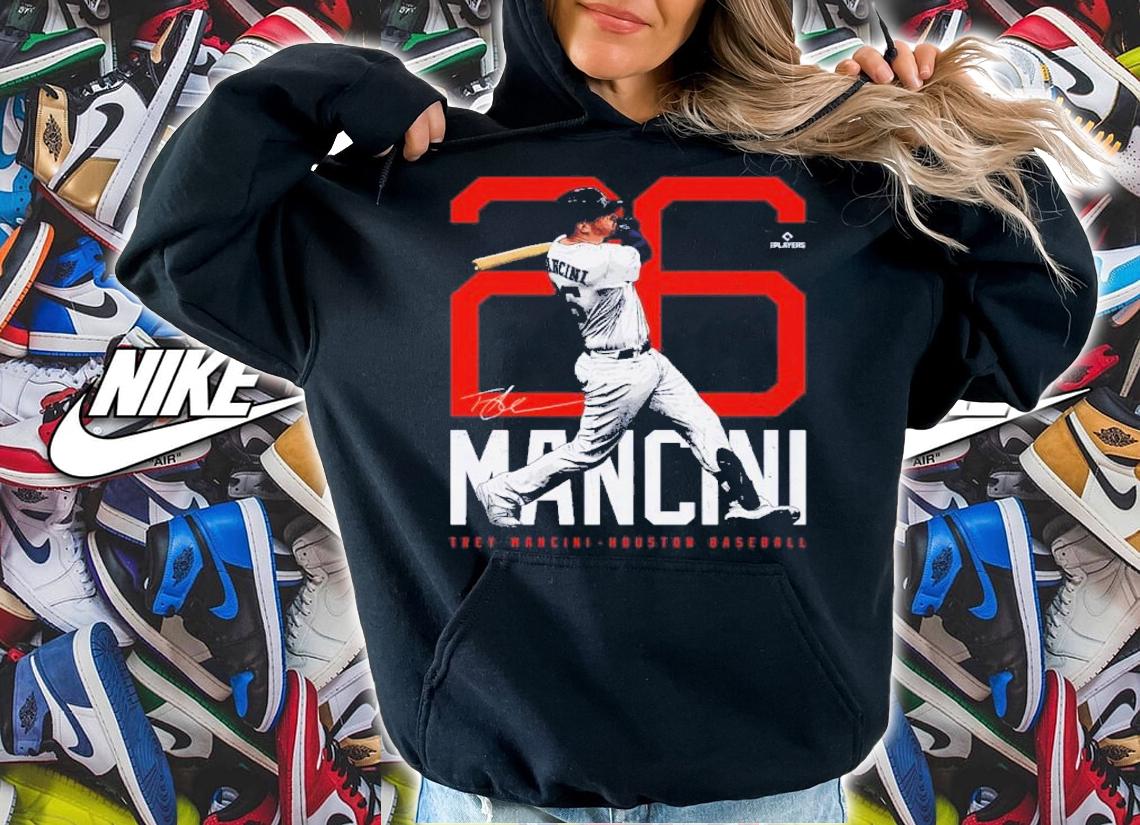 Trey Mancini Houston Bold Number Baseball Signature Shirt t-shirt