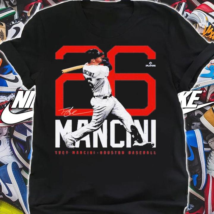 Trey Mancini Houston Bold Number Baseball Signature Shirt t-shirt