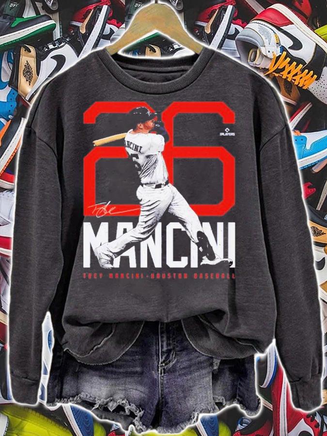 Trey Mancini Houston Bold Number Baseball Signature Shirt t-shirt