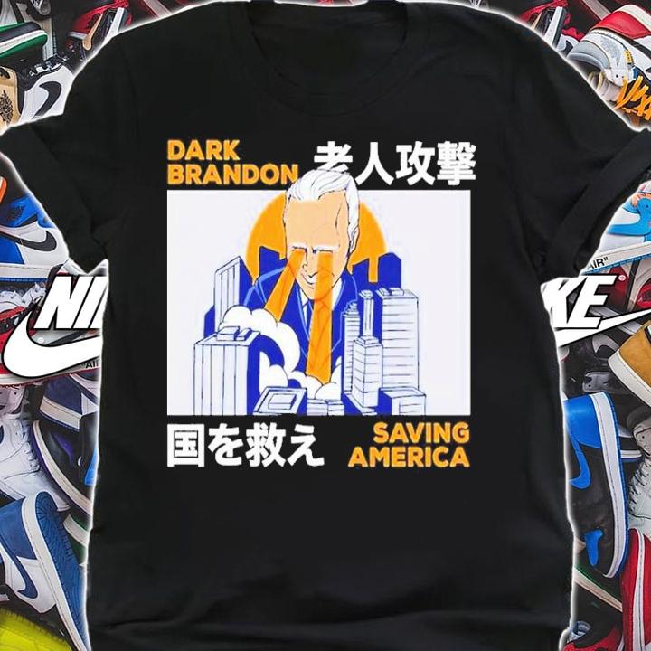 Dark Brandon Save America Funny Dark Brandon Japanese Meme Shirt t-shirt