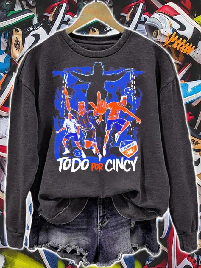 Fc Cincinnati Todo Por Cincy T-Shirt t-shirt