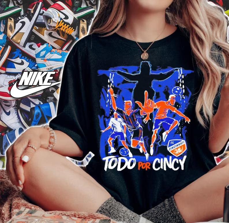 Fc Cincinnati Todo Por Cincy T-Shirt t-shirt