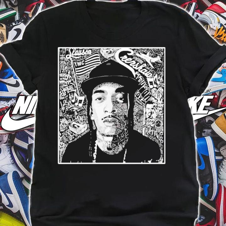 Front Office Sports LeBron James Nipsey Hussle The Great Vol 1 T-Shirt t-shirt shirt
