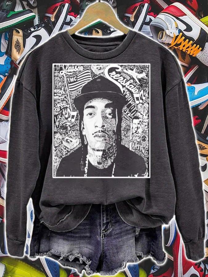 Front Office Sports LeBron James Nipsey Hussle The Great Vol 1 T-Shirt t-shirt sweatshirt