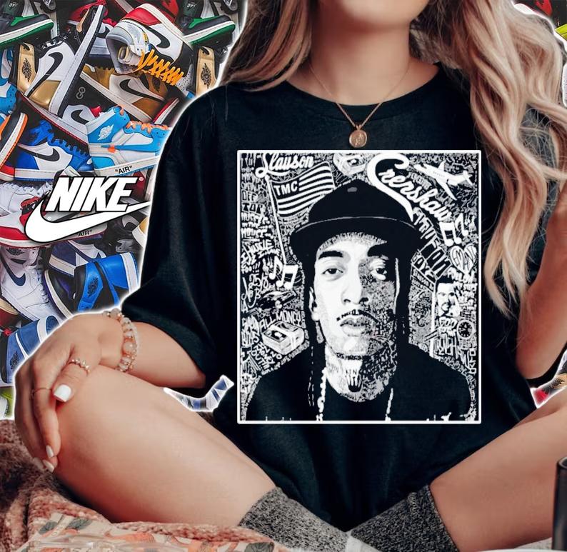 Front Office Sports LeBron James Nipsey Hussle The Great Vol 1 T-Shirt t-shirt woman shirt
