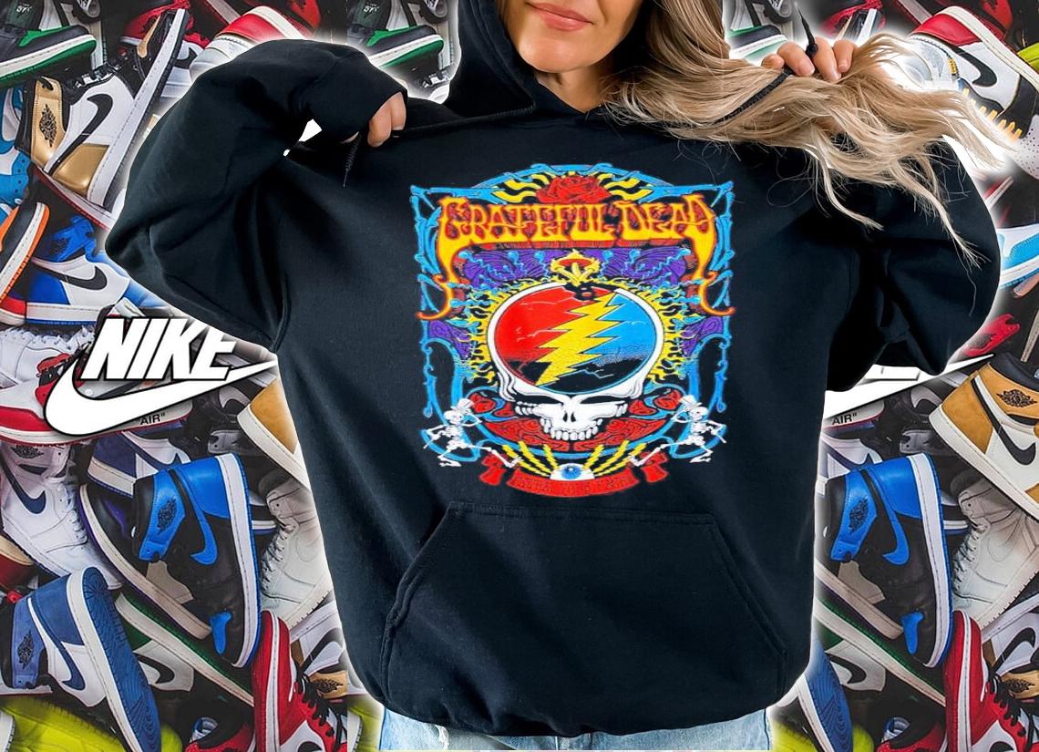 Grateful Dead Steal Your Face Skeleton Shirt t-shirt