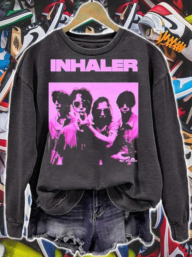 Irish Rock Graphic Inhaler Band Shirt t-shirt