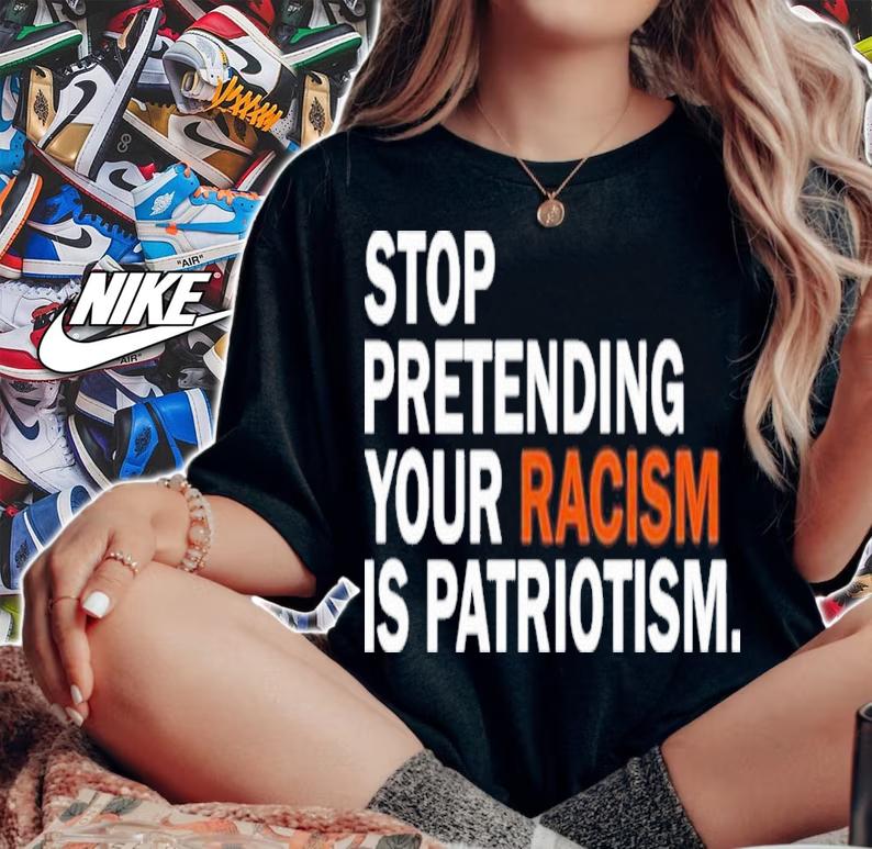 Jonathan D. Lovitz stop pretending your racism is patriotism shirt t-shirt