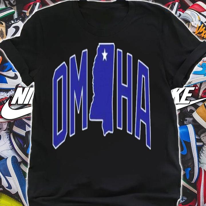 LFG Omaha Mississippi Map Shirt t-shirt