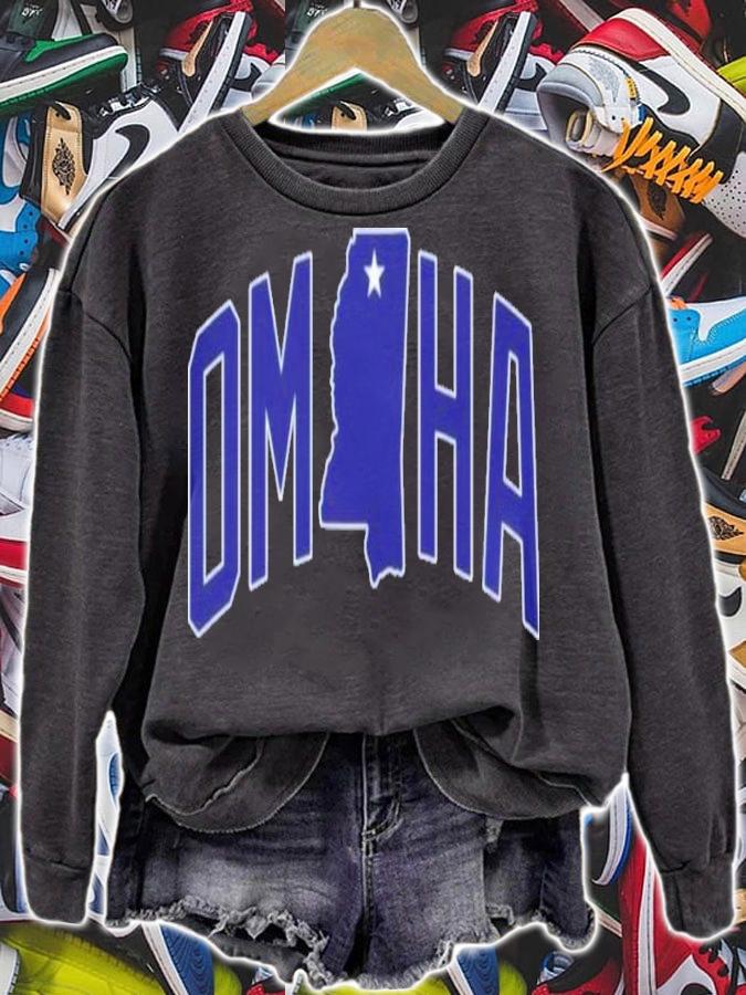 LFG Omaha Mississippi Map Shirt t-shirt