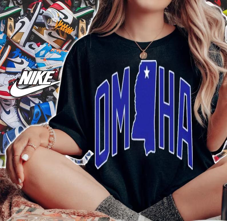 LFG Omaha Mississippi Map Shirt t-shirt