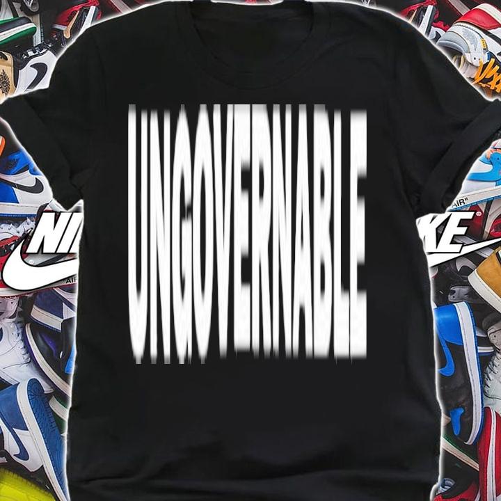 Luke Rudkowski Can't Be Ruled Ungovernable Shirt t-shirt