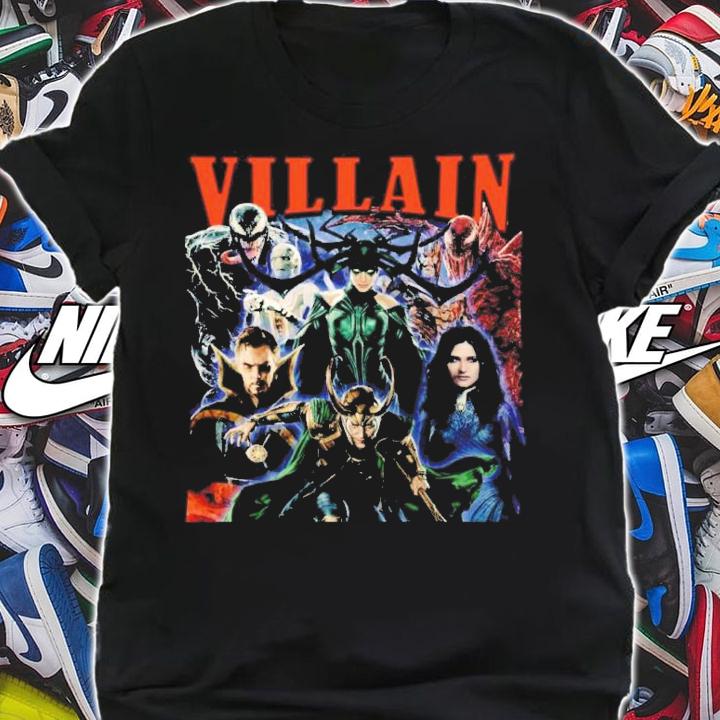 Marvel Villains Marvel Enemies For Marvel Shirt t-shirt shirt