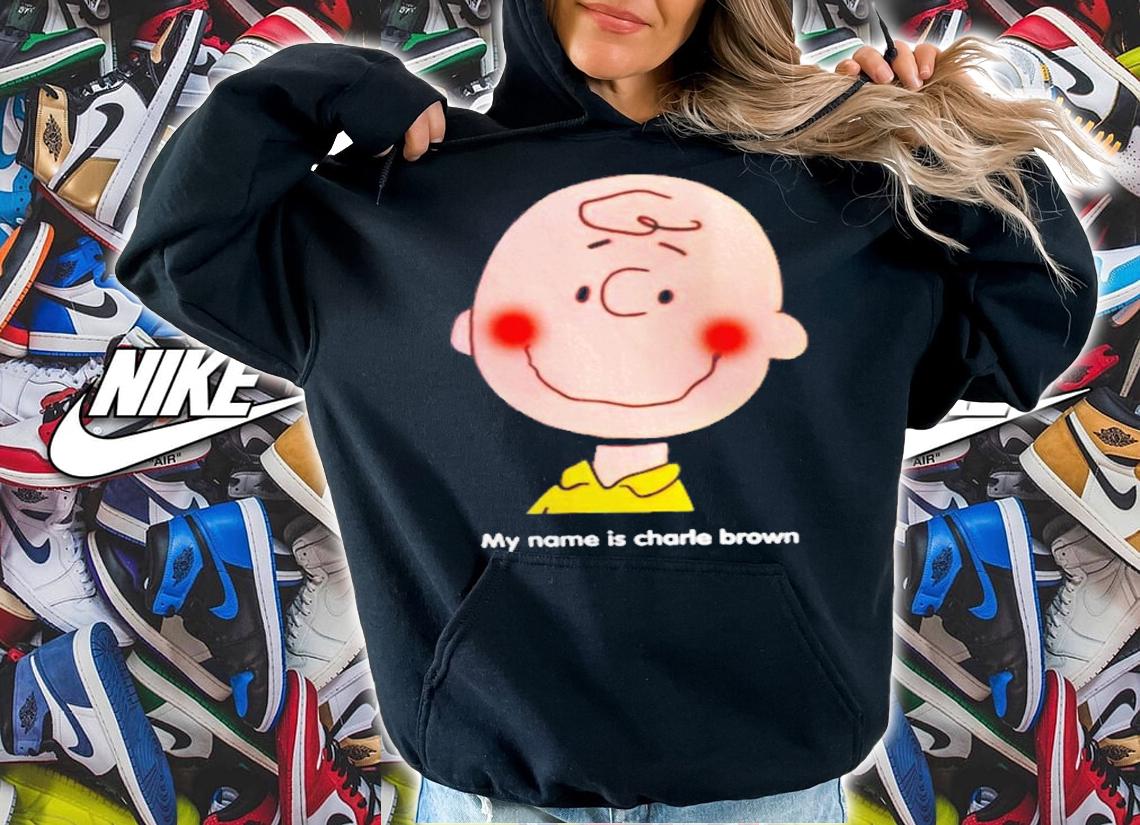 My Name Is Charlie Brown T-Shirt t-shirt hoodie