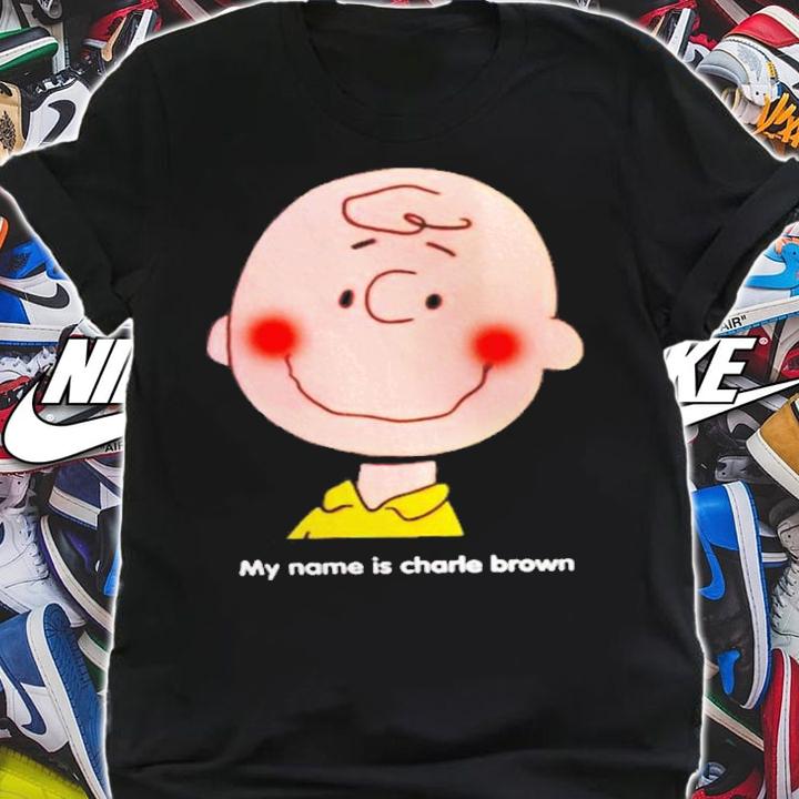 My Name Is Charlie Brown T-Shirt t-shirt shirt