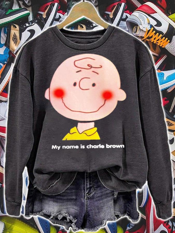 My Name Is Charlie Brown T-Shirt t-shirt sweatshirt