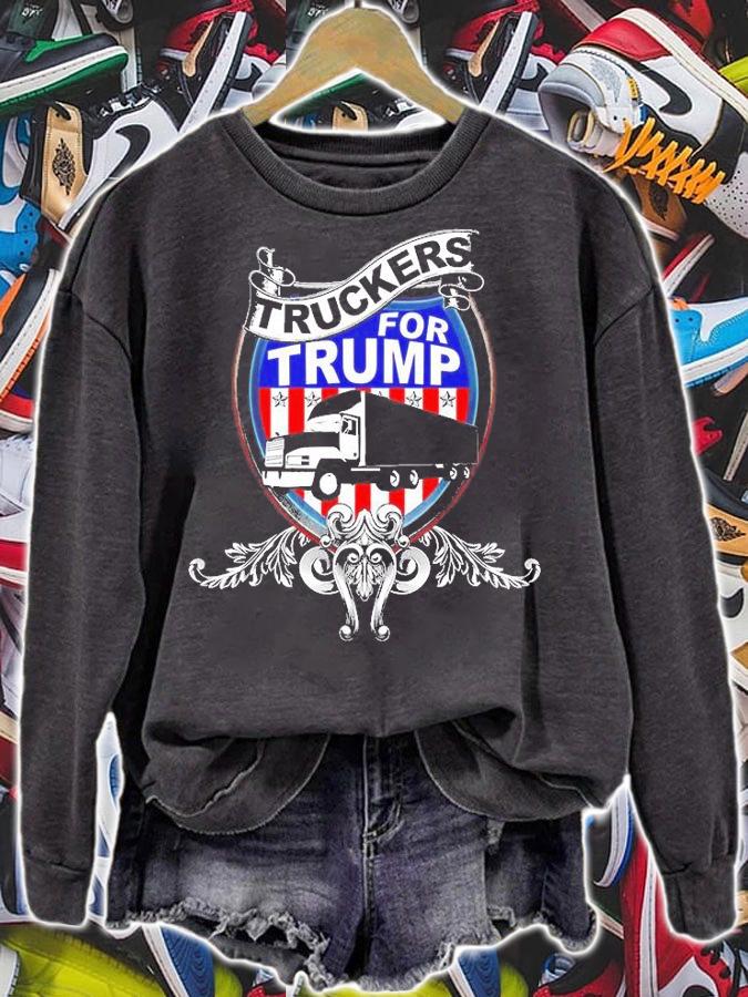 Pro Trump Truckers for Trump 2024 T-Shirt t-shirt