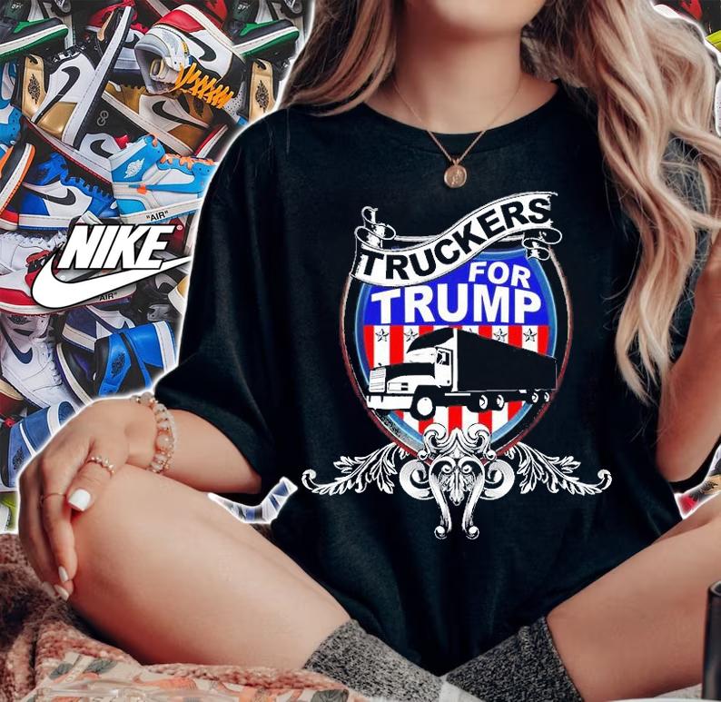 Pro Trump Truckers for Trump 2024 T-Shirt t-shirt