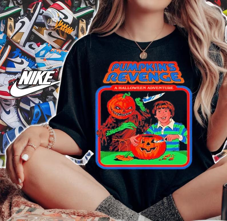 Pumpkin's Revenge Halloween Shirt t-shirt woman shirt