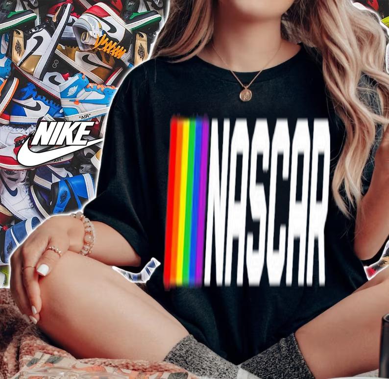 Nascar Logo Pride Month Shirt t-shirt