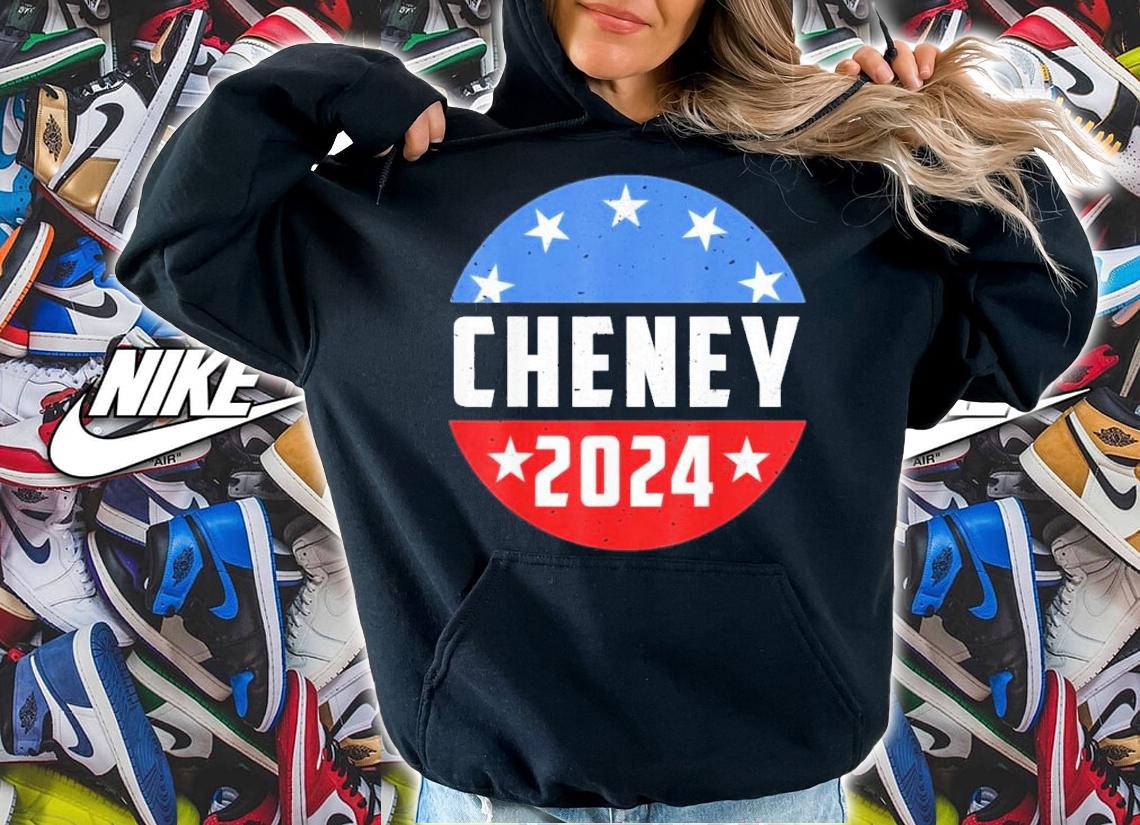 Retro USA Flag Liz Cheney 2024 USA Election Shirt t-shirt hoodie