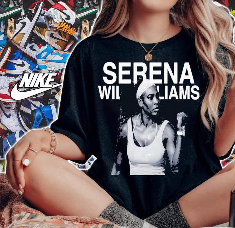 Serena Williams Strong Girls Shirt t-shirt woman shirt
