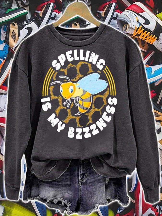 Spelling Is My Bzzness Spelling Bee Word Expert Shirt t-shirt sweatshirt
