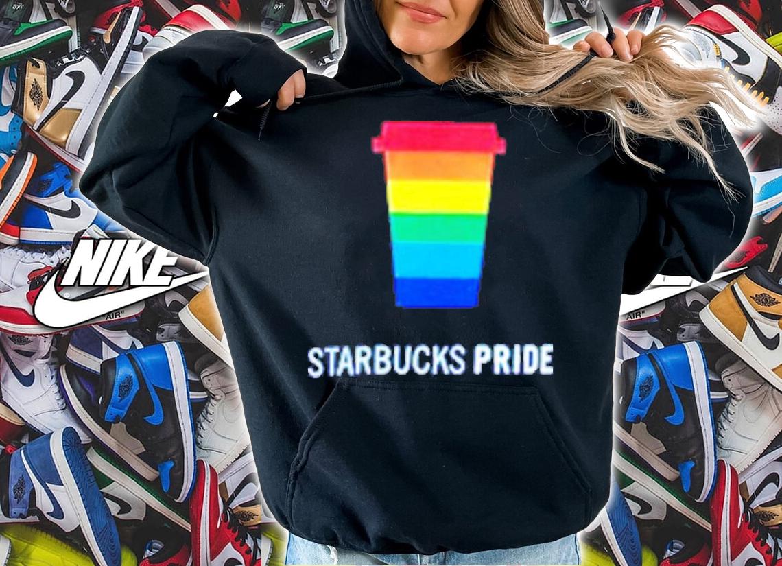 Starbucks Pride Rainbow Cup Logo Shirt t-shirt
