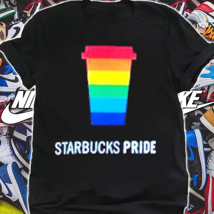 Starbucks Pride Rainbow Cup Logo Shirt t-shirt