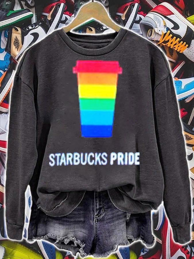 Starbucks Pride Rainbow Cup Logo Shirt t-shirt
