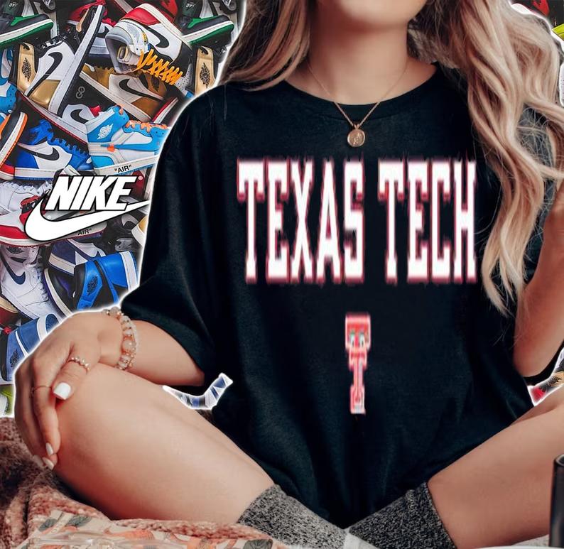 Texas Tech Red Raiders Wordmark Shirt t-shirt woman shirt