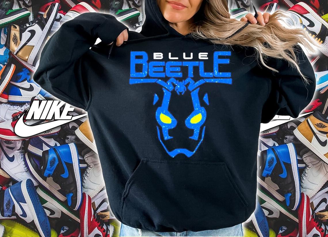 The Blue Hermano Beetle Blue Beetle shirt t-shirt