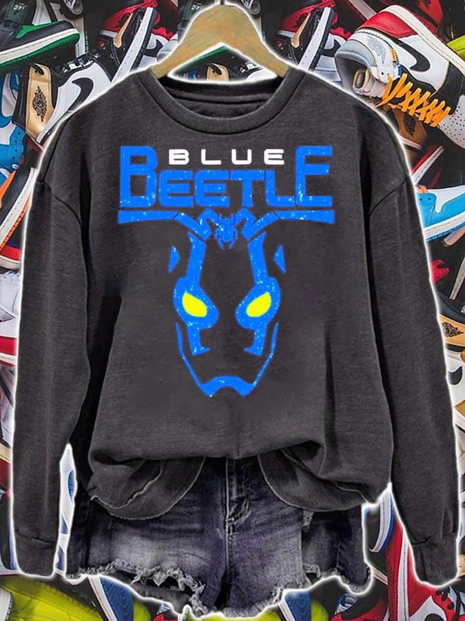 The Blue Hermano Beetle Blue Beetle shirt t-shirt