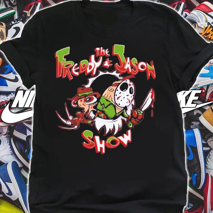 The Freddy And Jason Show Halloween T-Shirt t-shirt