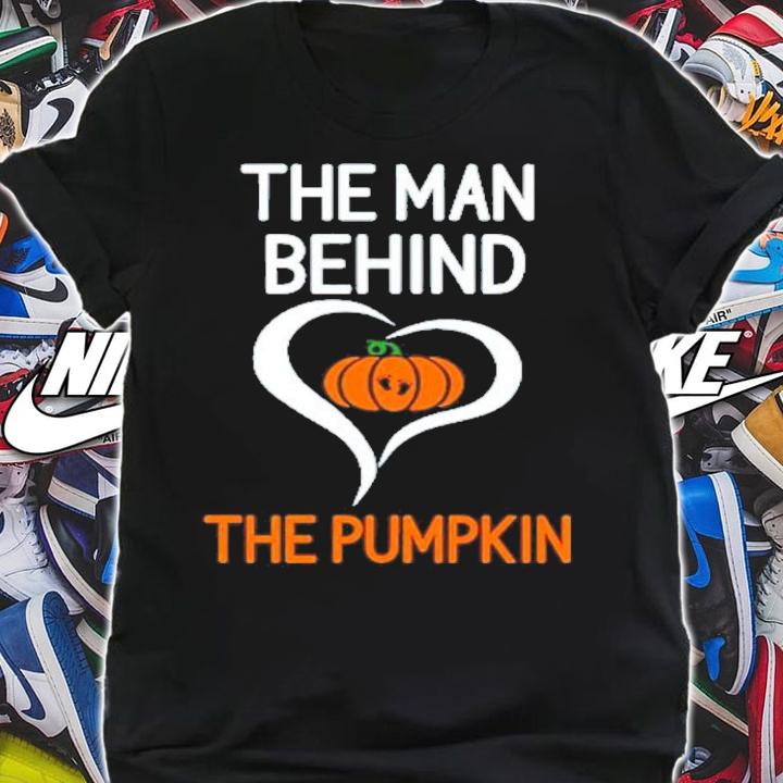 The Man Behind The Pumpkin T-Shirt t-shirt