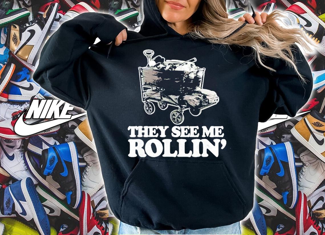They See Me Rollin Ballpark Wagon shirt t-shirt hoodie