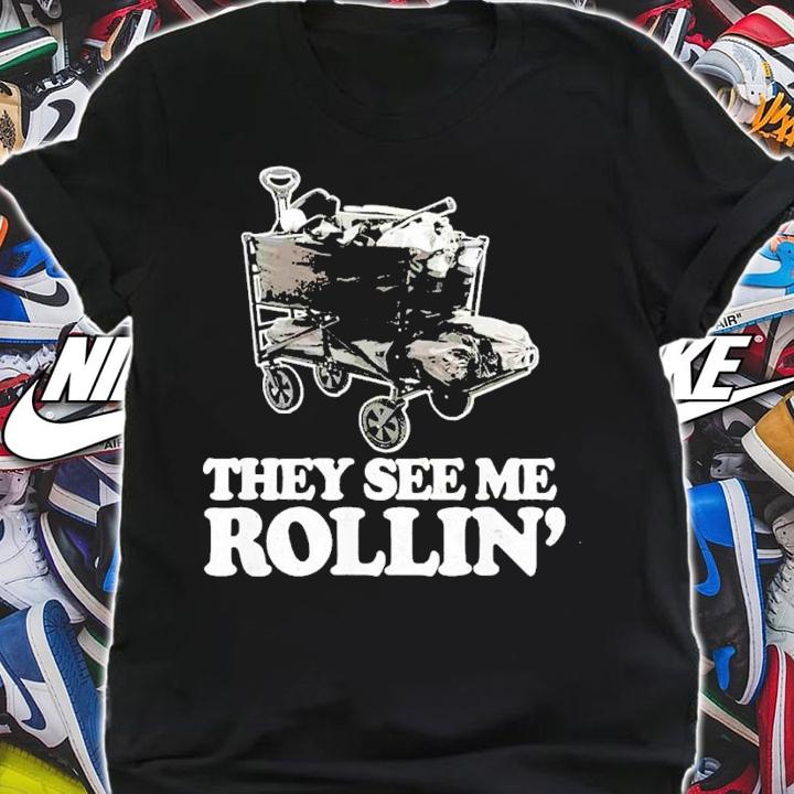 They See Me Rollin Ballpark Wagon shirt t-shirt shirt