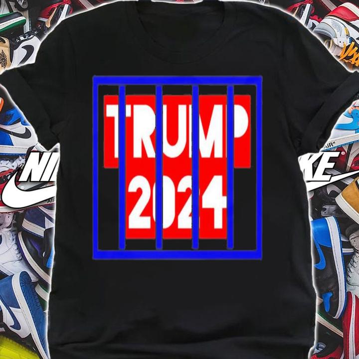 Trump 2024 Jail Art T-Shirt t-shirt