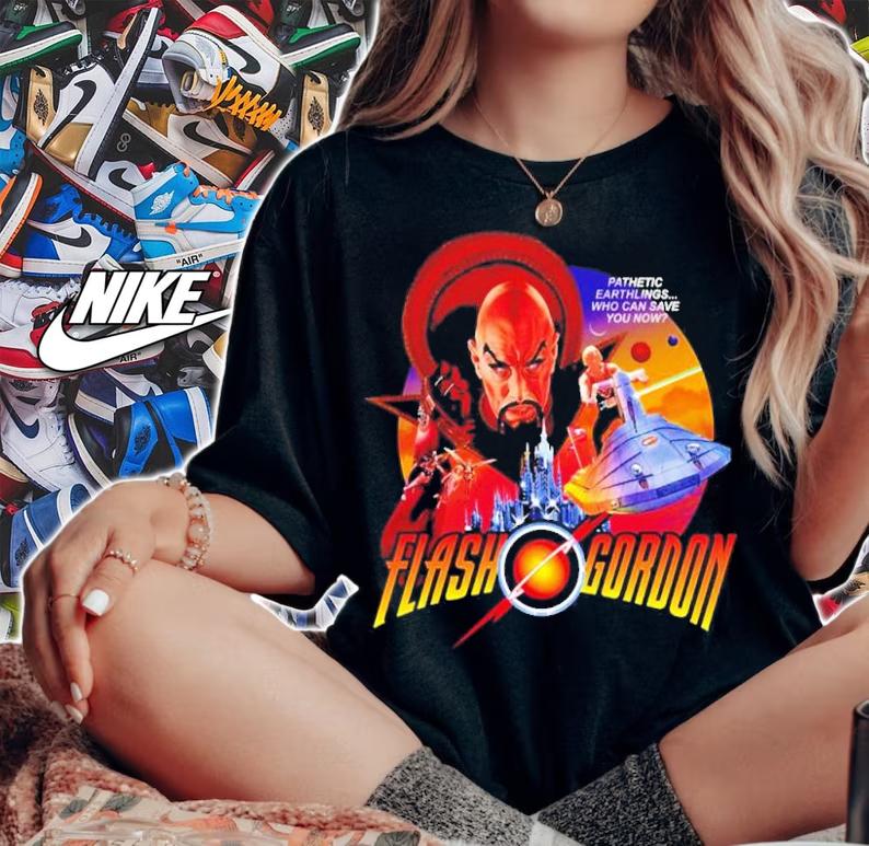 Who Can Save You Now Flash Gordon Bright shirt t-shirt woman shirt
