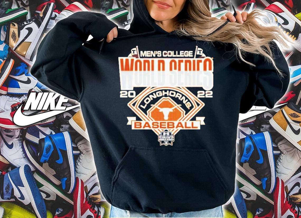 Texas Longhorn Men's College World Series Baseball 2022 T-Shirt t-shirt hoodie