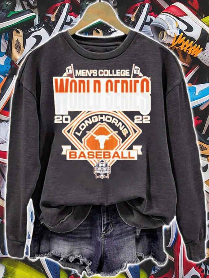 Texas Longhorn Men's College World Series Baseball 2022 T-Shirt t-shirt sweatshirt